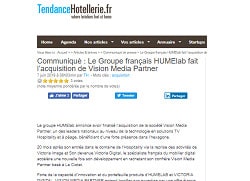 Communiqué de Presse Vision Media Partner